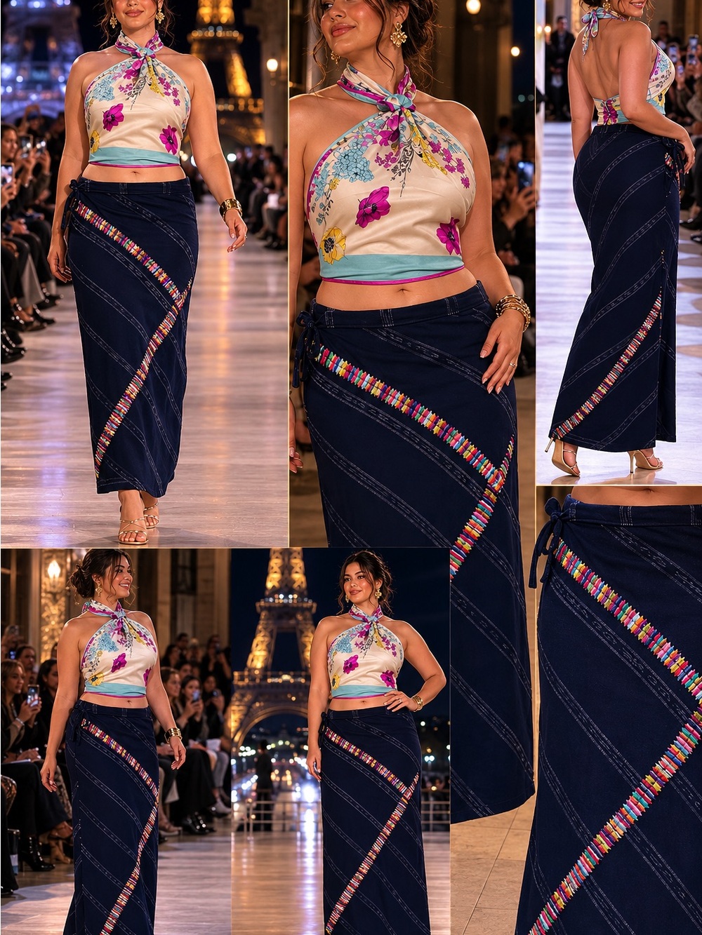 Handwoven Guatemalan Wrap Skirt – One Size Adjustable